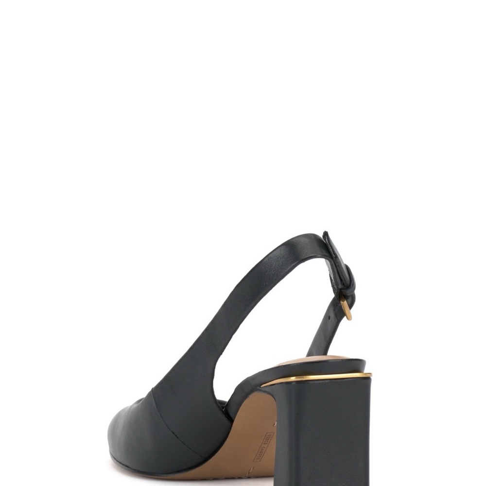 Vince Camuto NWT  Black Slingback Heels - Picture 5 of 6